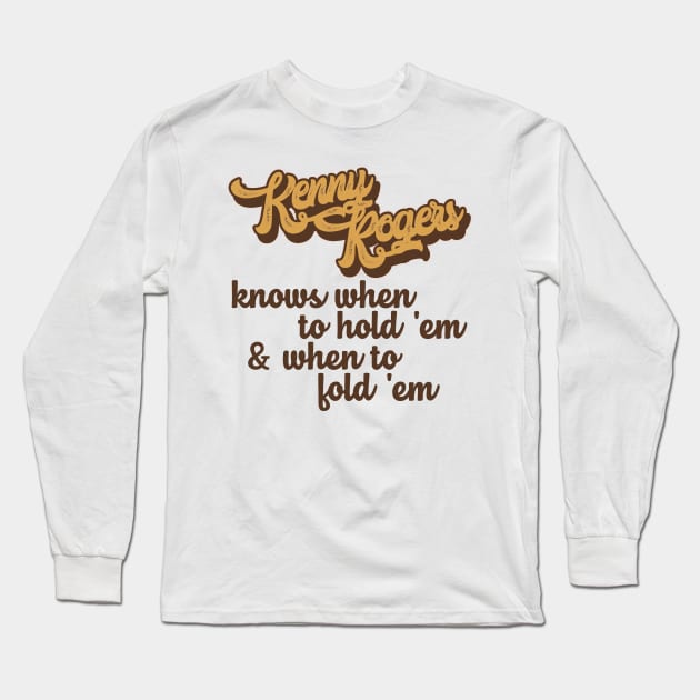 Kenny Knows Long Sleeve T-Shirt by darklordpug